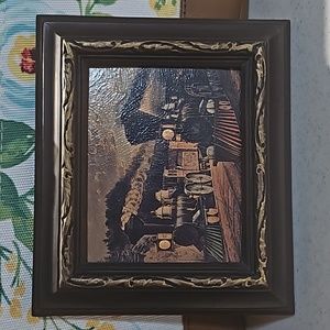 Vintage Miniature painting/print